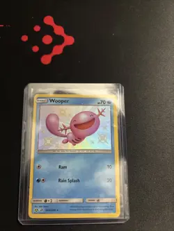 Pokemon TCG Wooper SV9/SV94 Holo Hidden Fates Baby Shiny Vault - LP/NM read desc - Image 1