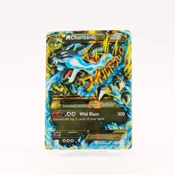 M Charizard EX - 108/106 Flashfire Secret Rare Pokemon - DMG - Image 1