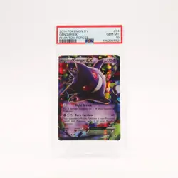 Gengar EX - 34/119 PSA 10 Phantom Forces Ultra Rare Pokemon - GEM MT - Image 1