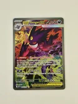 2026 POKEMON ASCENDED HEROES ILLUSTR RARE #284 MEGA GENGAR EX PSA 10 CANDIDATE! - Image 1