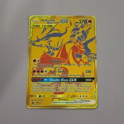 Pokemon Reshiram & Charizard GX Promo SM247 Tag Team All Stars Ultra Rare Holo - Image 1