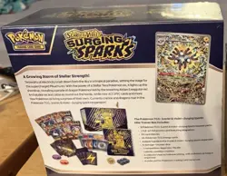 Pokemon TCG: Scarlet & Violet SURGING SPARKS ETB ELITE TRAINER BOX SEALED - Image 3