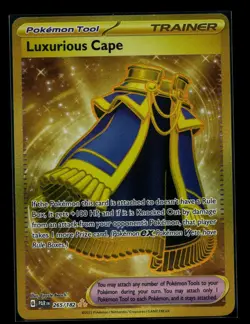 Luxurious Cape 265/182 Sv04: Paradox Rift Holo Hyper Rare Pokemon TCG NM - Image 1