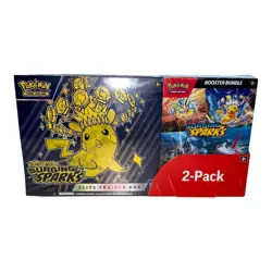 Pokemon TCG Surging Sparks ETB + Booster Bundle Costco Factory Sealed - New - Image 1