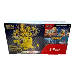 Pokemon TCG Surging Sparks ETB + Booster Bundle Costco Factory Sealed - New - Image 2