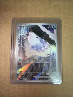 Snom 168/162 Pokemon TCG SV Temporal Forces Holo Illustration Rare EN NM - Image 1