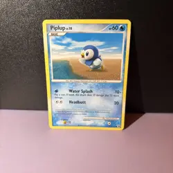 Pokemon TCG Piplup Majestic Dawn 71/100 Regular Common Non Holo - MP - Image 1