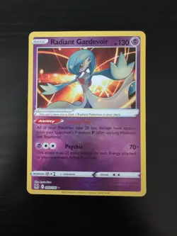 2022 Pokemon Radiant Gardevoir 069/196 Swsh11: Lost Origin Holo - Image 1
