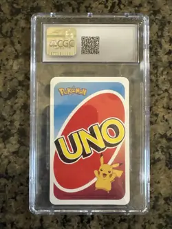 Eevolutions (2019) - Pokemon Pocket UNO - +4 Black - CGC Mint+ 9.5 - Image 2