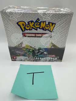 Pokemon Sword & Shield Rebel Clash Factory Sealed Booster Box - Image 1