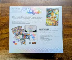 Pokemon TCG Scarlet & Violet Prismatic Evolutions ETB Elite Trainer Box Sealed - Image 3