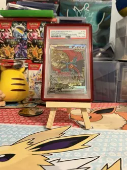 2025 POKEMON PRE EN-PRISMATIC EVOLUTIONS #162 ROARING MOON EX PSA 10 - Image 1