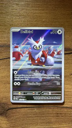 Pokemon Delibird - 152/132 - ME01: Mega Evolution (MEG) Illustration Rare - Image 1