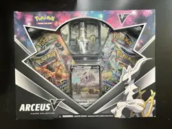 Pokemon TCG Arceus v Figure Collection BRAND NEW SEALED COSMIC ECLIPSE PACK - Image 1