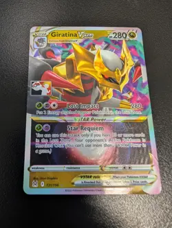 Giratina Vstar Promo POKEMON Play Play! League Prize Pack Series 3 131/196 - Image 1