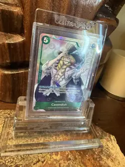One Piece TCG NM English Cavendish Alt Art EB01-012 - Image 1