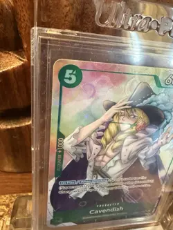 One Piece TCG NM English Cavendish Alt Art EB01-012 - Image 2