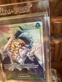 One Piece TCG NM English Cavendish Alt Art EB01-012 - Image 3