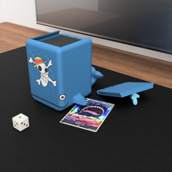 LABOON WHALE ONE PIECE Deck Box –TCG Card Holder Fits 100 cards- ONE PIECE - Image 2