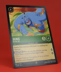 Disney Lorcana TCG Card The First Chapter Genie on the Job 75/204 Non-Foil - Image 3