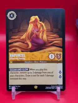 Rapunzel Gifted with Healing 18/204 Non Foil First Chapter Disney Lorcana - Image 1