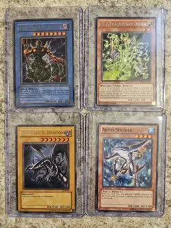 Yu-Gi-Oh Card Lot #1 The Masked Beast, Red-Eyes Black Dragon - Image 1