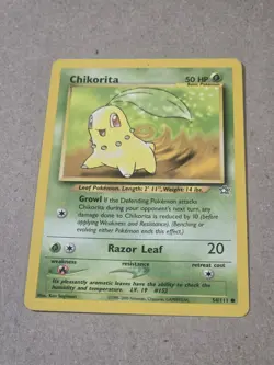 CHIKORITA - Neo Genesis Set - 54/111 - Common - Pokemon Card - Unlimited - Image 1