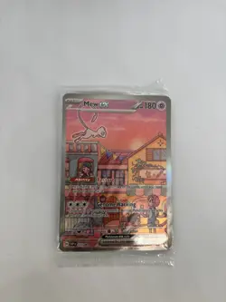 Mew ex SVP 053 Black Star Promo Scarlet And Violet Pokemon Card Sealed - Image 2