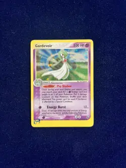 Gardevoir - 7/109 - Pokemon Ex Ruby & Sapphire Holo Card Battle Stadium Swirl - Image 1