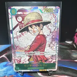 ONE PIECE Card Monkey D Luffy SEC OP13-118 Carrying on His Will JP - Image 1