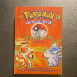 Pokemon Brushfire Theme Deck 1999 Wizards of the Coast 60 Cards Holo - Image 1