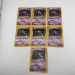 Lot Of 7 Pokemon TCG Haunter 29/102 Base Set Unlimited Uncommon Card Vintage Lot - Image 1