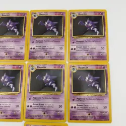 Lot Of 7 Pokemon TCG Haunter 29/102 Base Set Unlimited Uncommon Card Vintage Lot - Image 3