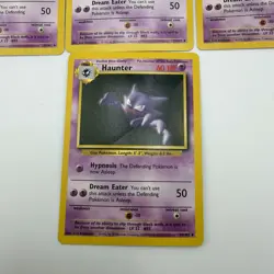 Lot Of 7 Pokemon TCG Haunter 29/102 Base Set Unlimited Uncommon Card Vintage Lot - Image 4