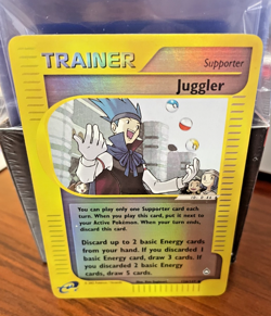 Pokemon card - Trainer Juggler #126 - Aquapolis 2002 - Reverse Holo Uncommon - Image 3
