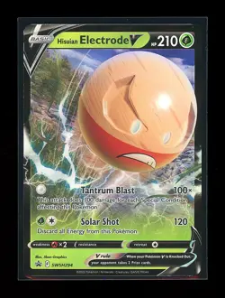Hisuian Electrode V Promo SWSH: Sword & Shield Promo Cards SWSH294 NM - Image 1