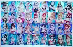 Senpai Goddess Haven #3 - 54 Unique Waifu Bikini Cards Full Set of SSR, UR Cards - Image 1