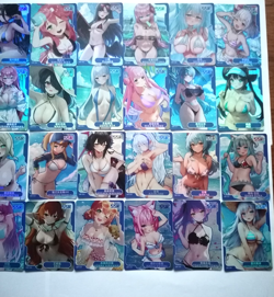 Senpai Goddess Haven #4 - 54 Unique Waifu Bikini Cards Full SSR, UR, ZR Cards - Image 4
