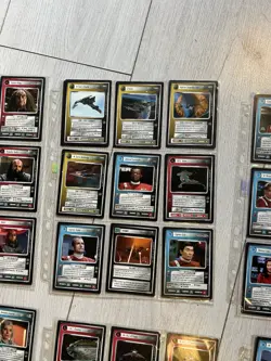 2002 STAR TREK CCG- THE MOTION PICTURES-116 CARD BUNDLE OUT OF 131 Lot - Image 3