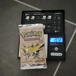 HeavyUU Pokemon Fossil 1st Edition Booster Pack Zapdos Art WOTC Sealed 11 Cards - Image 4