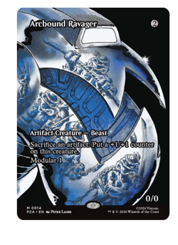 Arcbound Ravager - Borderless Teenage Mutant Ninja Turtles MTG - Image 1