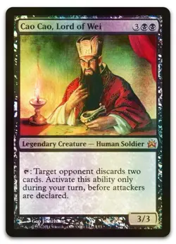 Cao Cao, Lord of Wei #1 (Foil) (LP) From the Vault: Legends V11 Magic MTG - Image 1