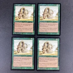 Set of x4, MTG Dirtcowl Wurm Tempest Regular - Image 1