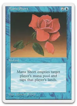 Mana Short (LP) Fourth Edition 4ED Magic MTG - Image 1