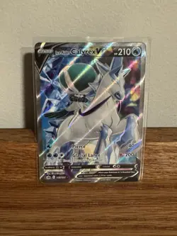 Pokemon Ice Rider Calyrex V Full Art Ultra Rare Holo 163/198 Chilling Reign - Image 1