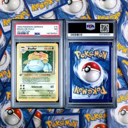 1999 Pokemon German Bisaflor - Holo 1st First Edition PSA 7 - Venusaur 15/102 - Image 4