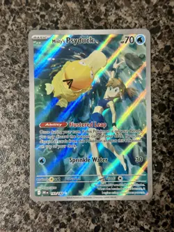 Misty's Psyduck 193/182 Pokemon Destined Rivals Illustration Rare NM - CLEAN - Image 1