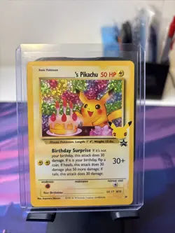 Pokemon TCG Birthday Pikachu 24/53 Celebrations Classic Collection NM🔥 - Image 1