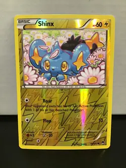 Shinx 44/122 Pokemon Breakpoint Reverse Holo Common - Image 1