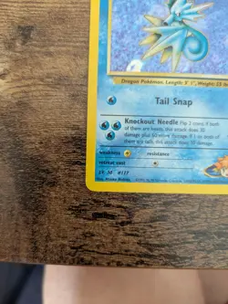 Misty's Seadra 9/132 Holo Rare Gym Heroes Pokemon Unlimited Holo - Image 3